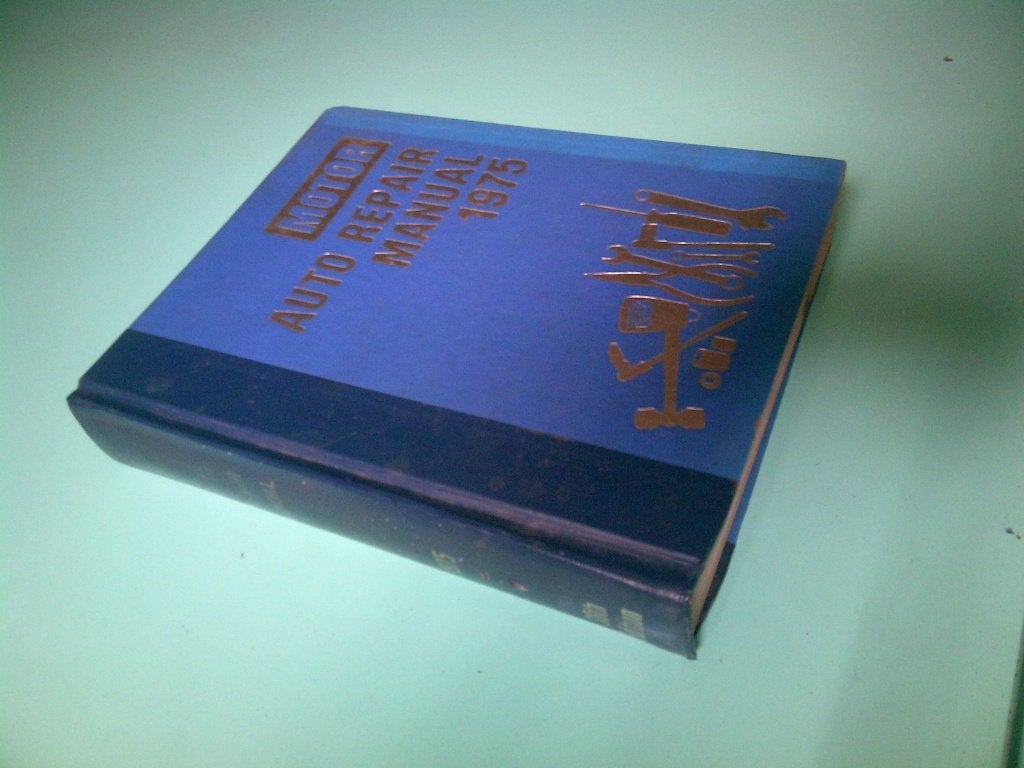 reparatie boek amerikaanse auto 1975 repair manual, Hobby en Vrije tijd, Ophalen of Verzenden, Gebruikt