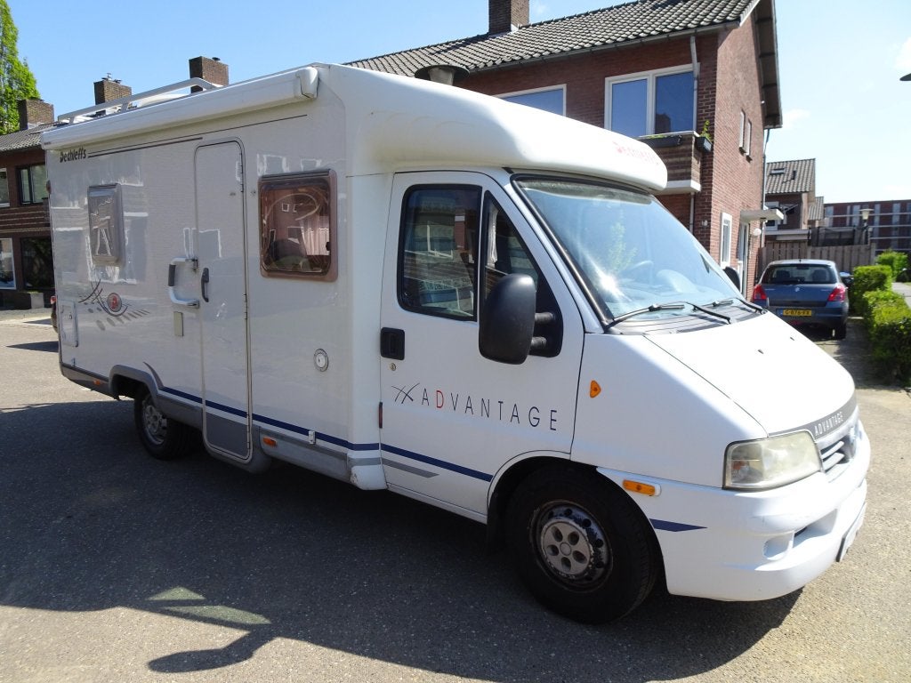 Mooie Dethleffs Globetrotter Advantage, Caravans en Kamperen, Ringverwarming, Fiat, Bedrijf, Tot en met 3