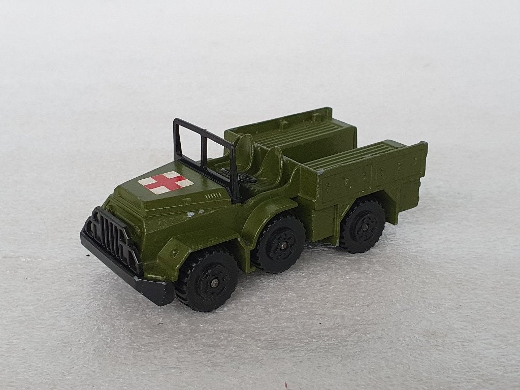Matchbox - Battle Kings: DAF Ambulance (K-112), Hobby en Vrije tijd, Modelauto's | Overige schalen, Ophalen of Verzenden, Gebruikt