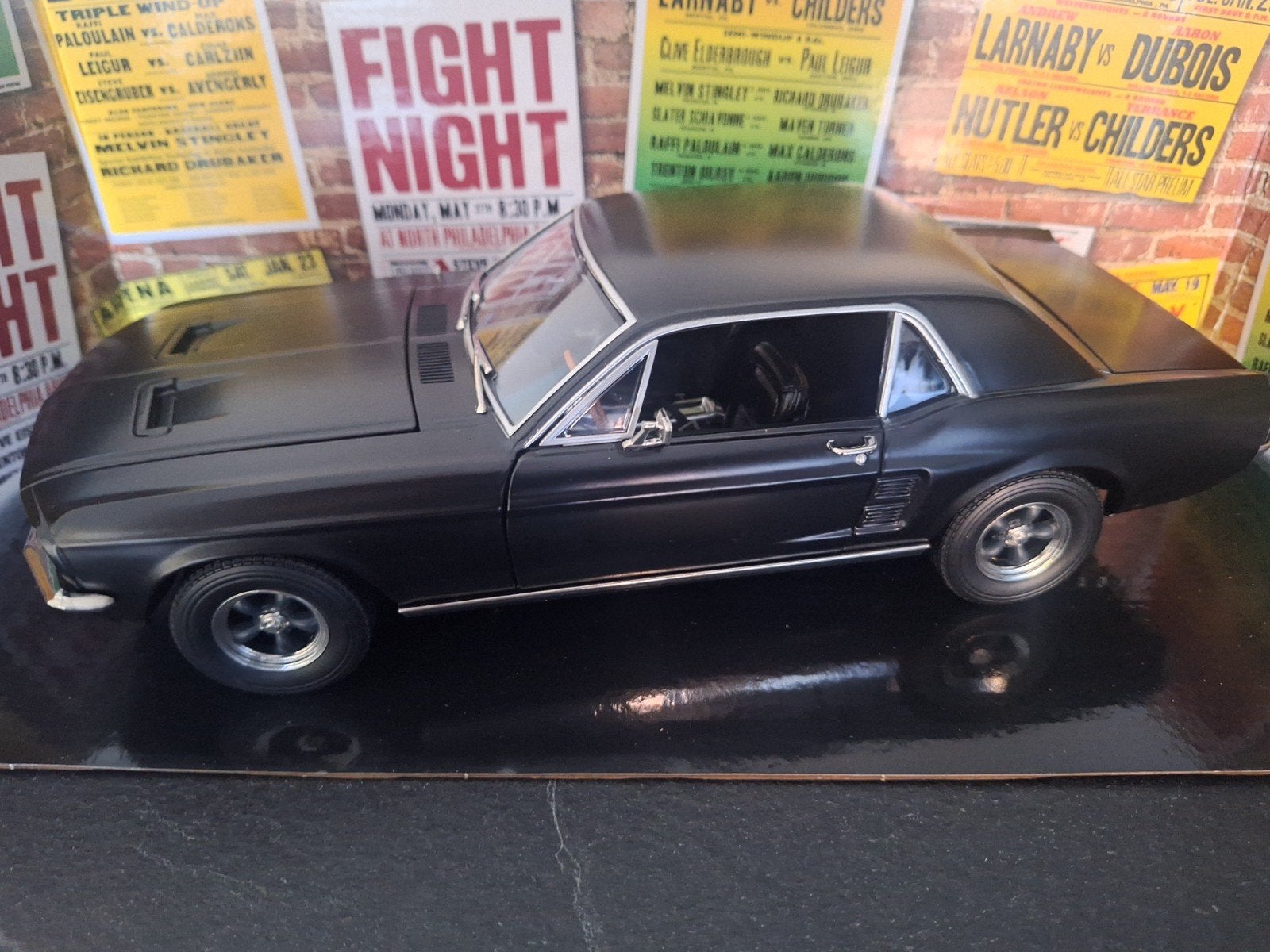 Ford Mustang Coupe 1967 Schaal 1:18, Hobby en Vrije tijd, Overige merken, Auto, Ophalen of Verzenden, Greenlight
