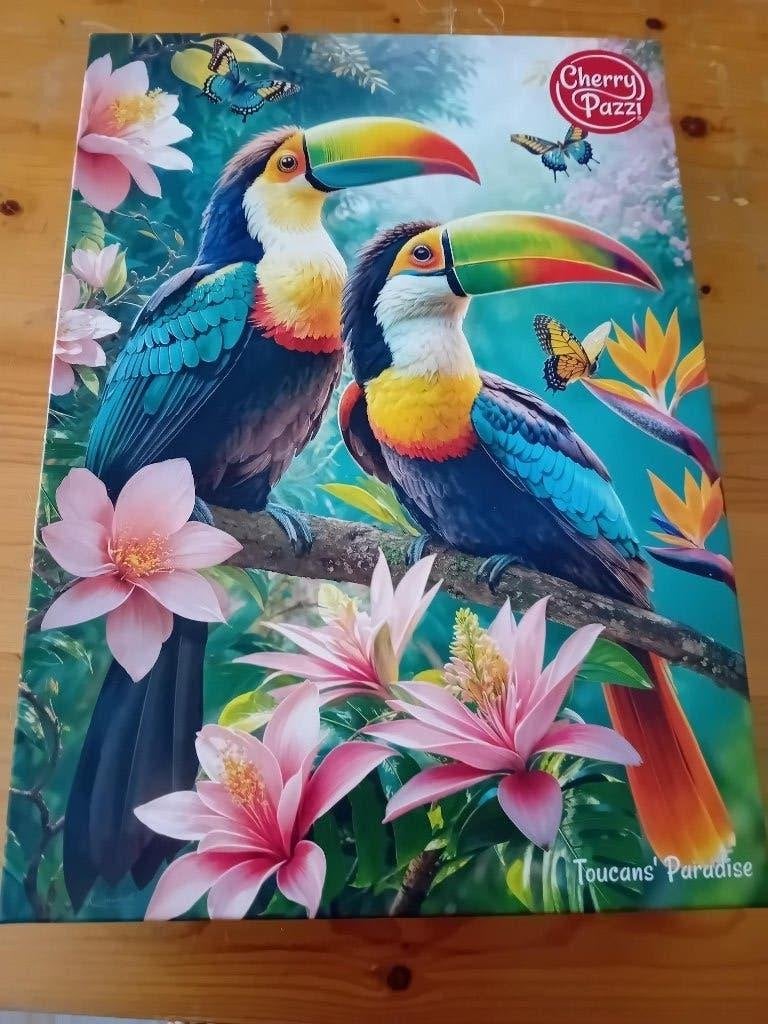 Cherry pazzi puzzel, Ophalen of Verzenden, 500 t/m 1500 stukjes, Zo goed als nieuw, Legpuzzel