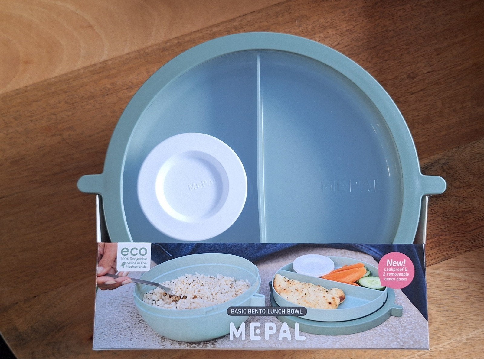 Mepal Basic Bento Lunch Bowl - Nieuw, Huis en Inrichting, Ophalen, Groen, Kunststof, Nieuw