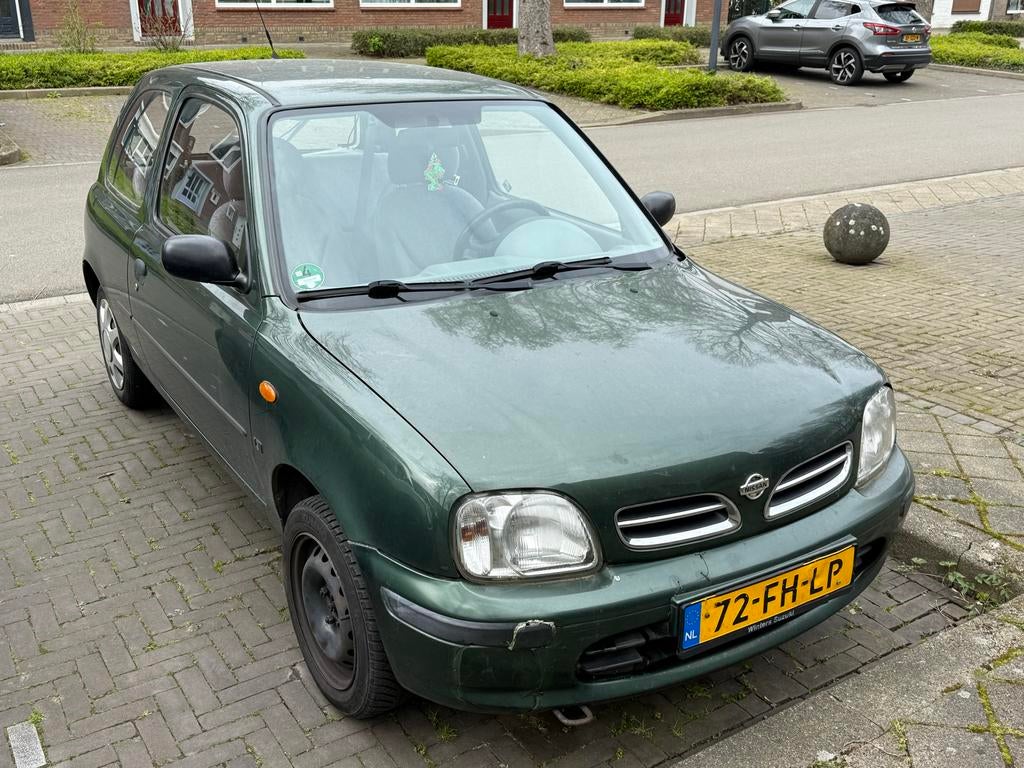 Nissan Micra 1.3 3D 2000 Groen, Voorwielaandrijving, 15 km/l, 74 pk, 750 kg