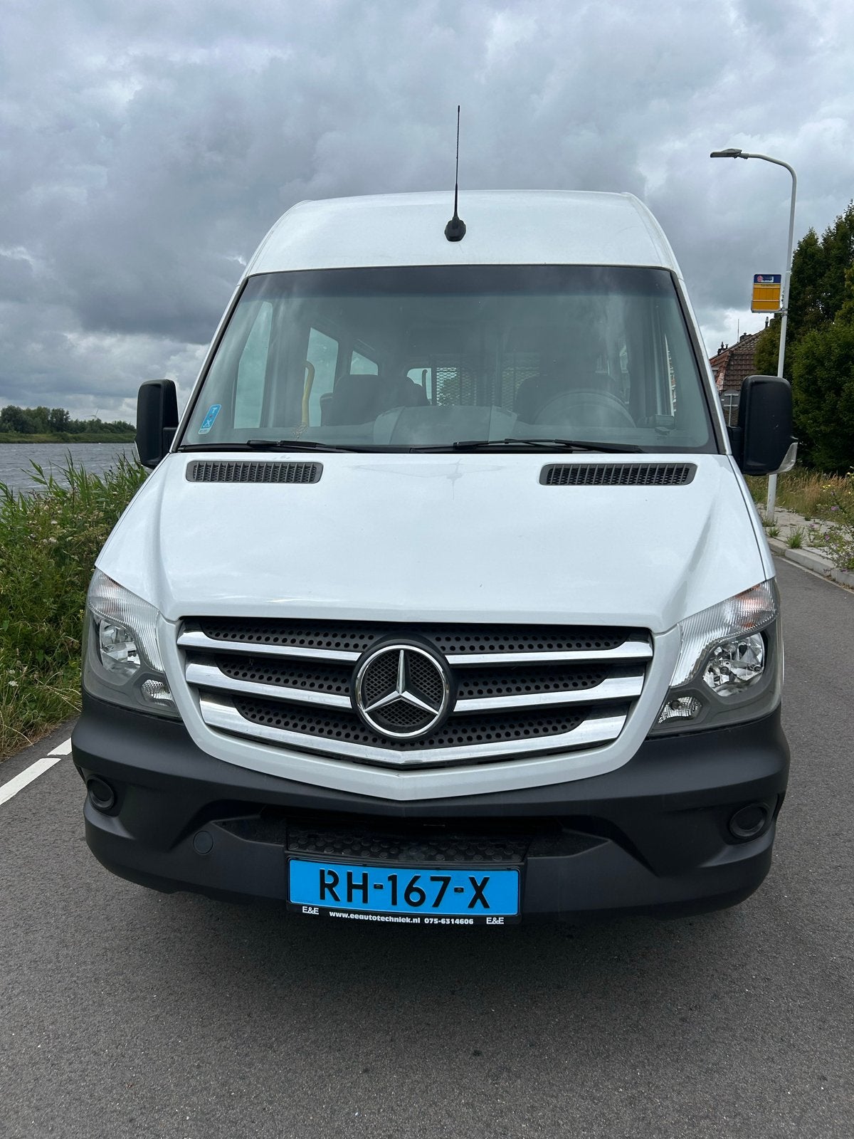 Mercedes-Benz Sprinter Combi 1.8 NGT Combi AUT 2018 Wit, Auto's, Mercedes-Benz, Automaat, Achterwielaandrijving, Euro 6, 1796 cc