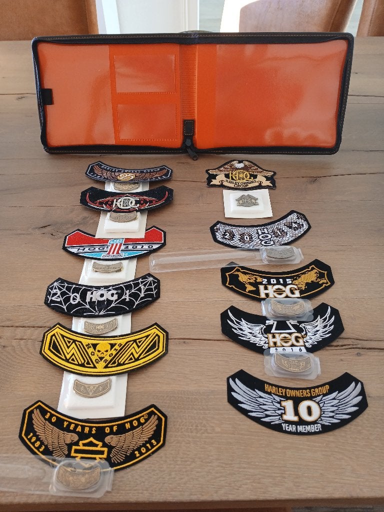 Harley Davidson Owners Group HOG map & Badges & Pins, Motoren, Ophalen, Nieuw