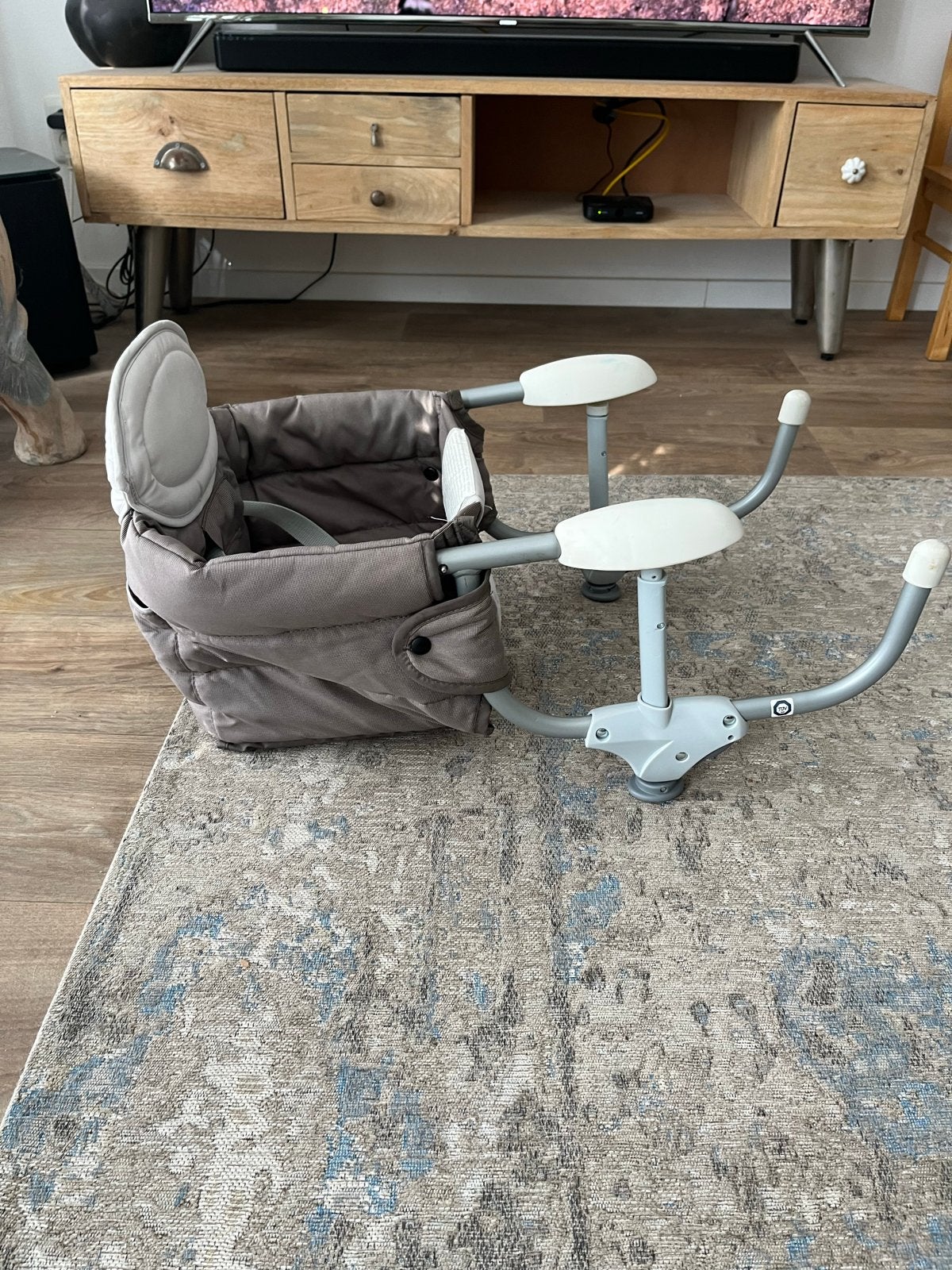 Chicco tafelhangstoel, Ophalen of Verzenden, Zo goed als nieuw, Overige typen, Aanschuifbaar