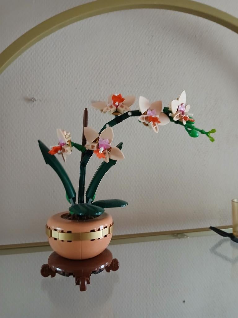 LEGO orchidee, Ophalen of Verzenden