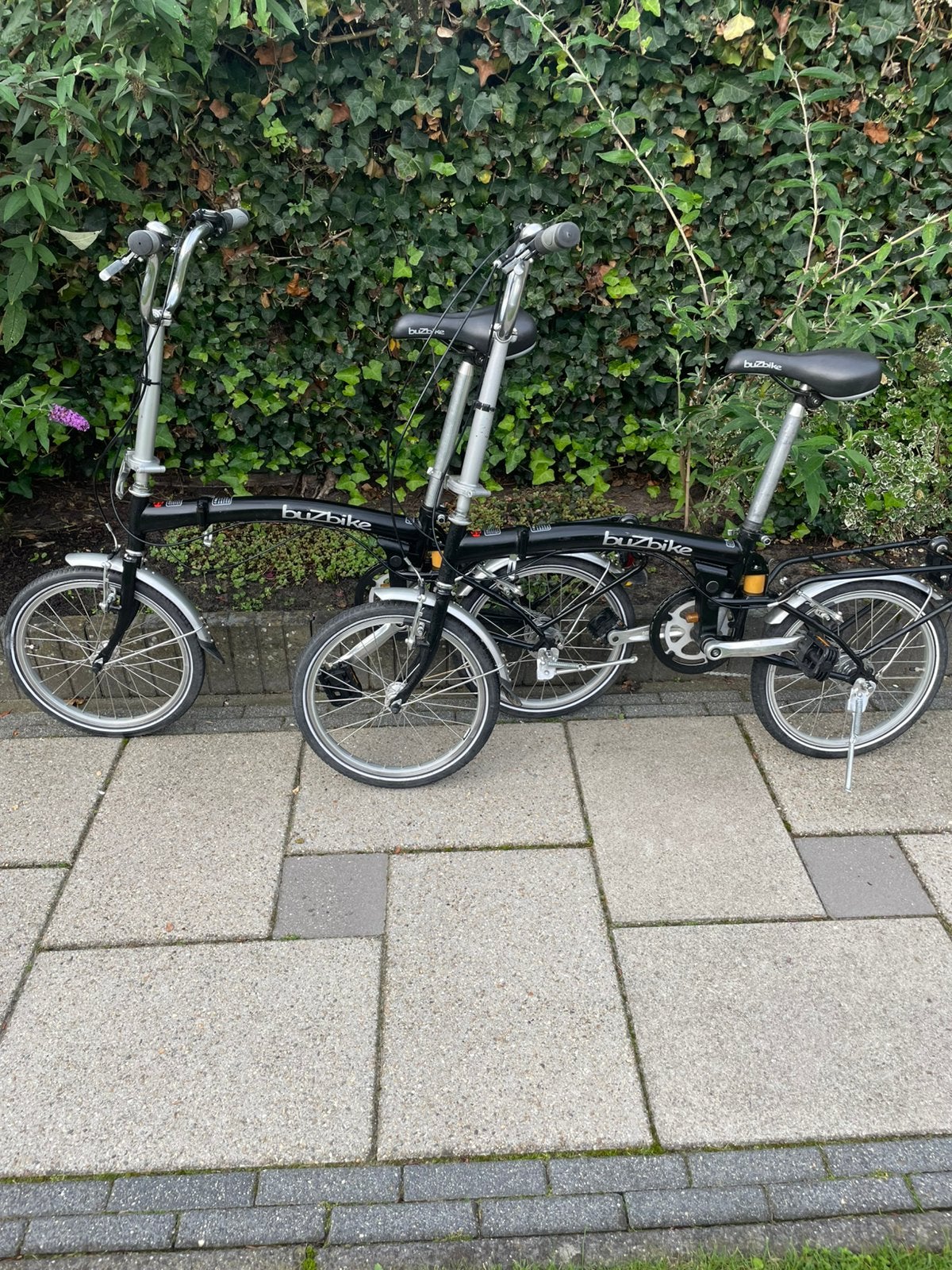 Te koop set Buzbike vouwfietsen 3 versnellingen, Ophalen, Gebruikt, 20 inch of meer, Versnellingen