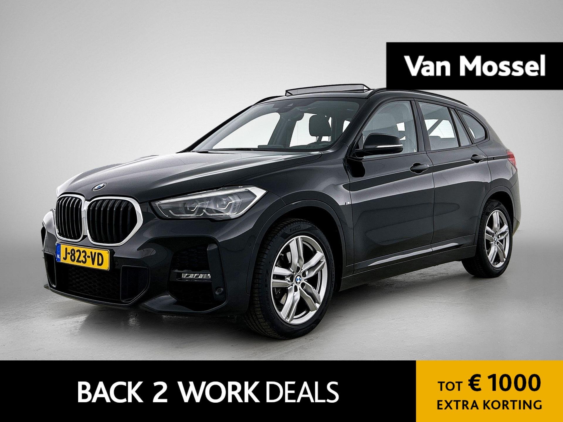 BMW X1 sDrive18i Executive Edition | PANORAMADAK | STOELVERW, Auto's, 12 maanden, Gebruikt, Automatische klimaatregeling, Alcantara