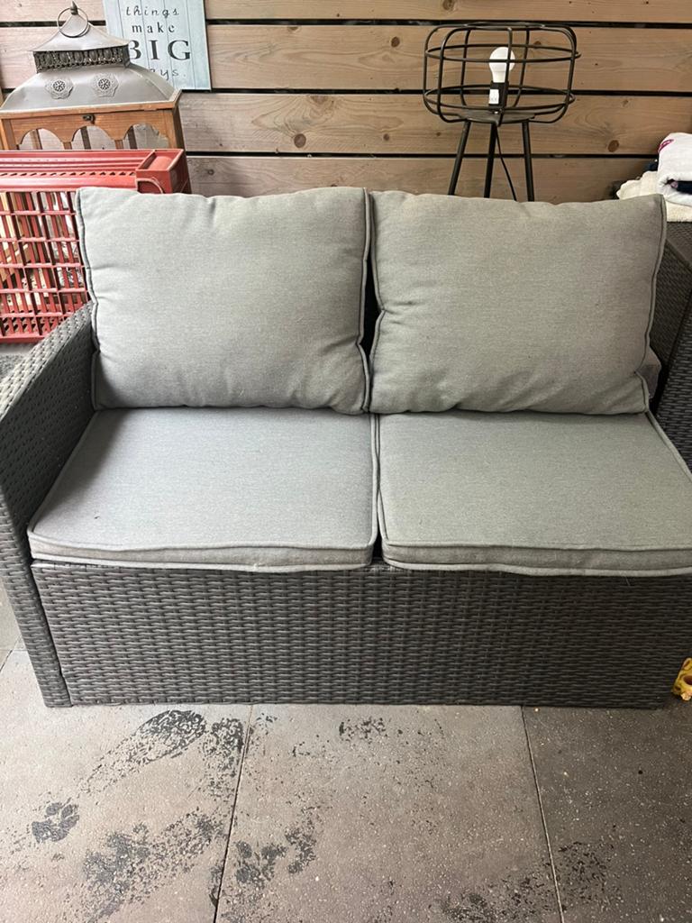 Lounge set, Ophalen, 5 zitplaatsen, Kunststof, Gebruikt