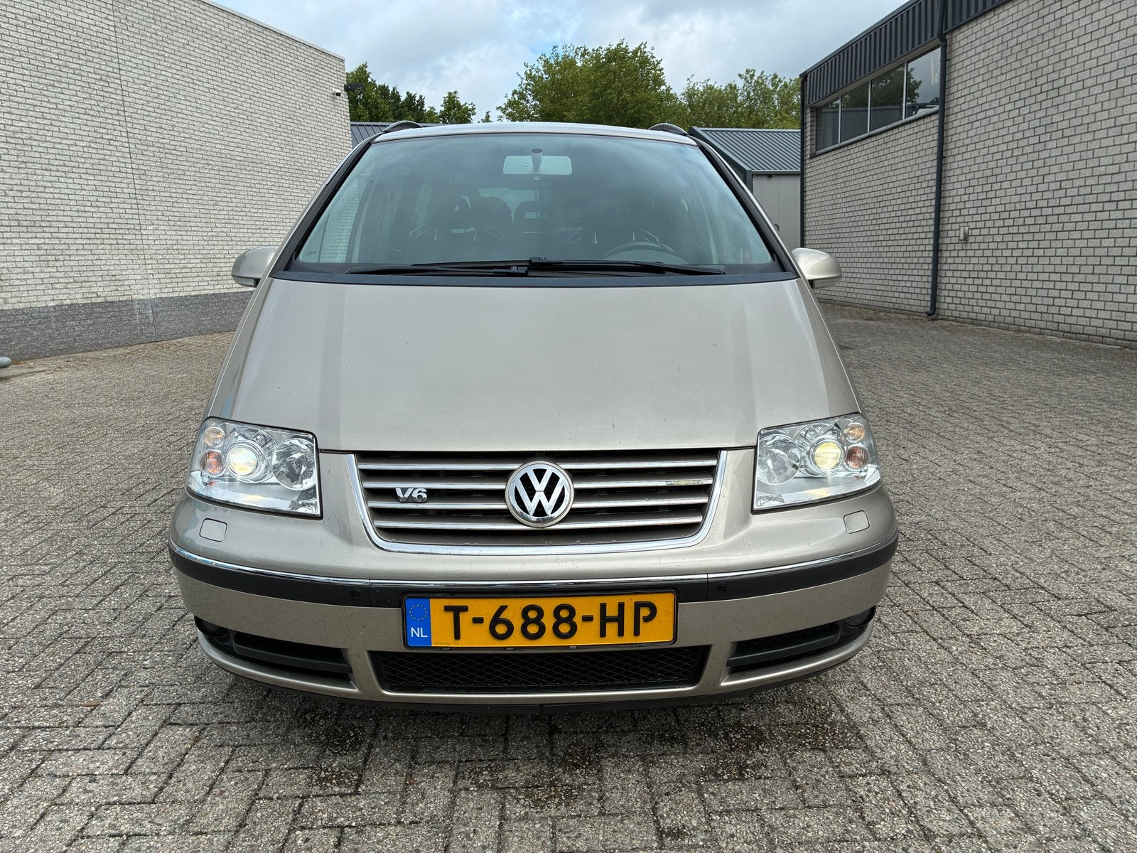 Youngtimer Volkswagen Sharan 7 zitter, weinig km!, Auto's, 1772 kg, 7 stoelen, Bedrijf, 204 pk