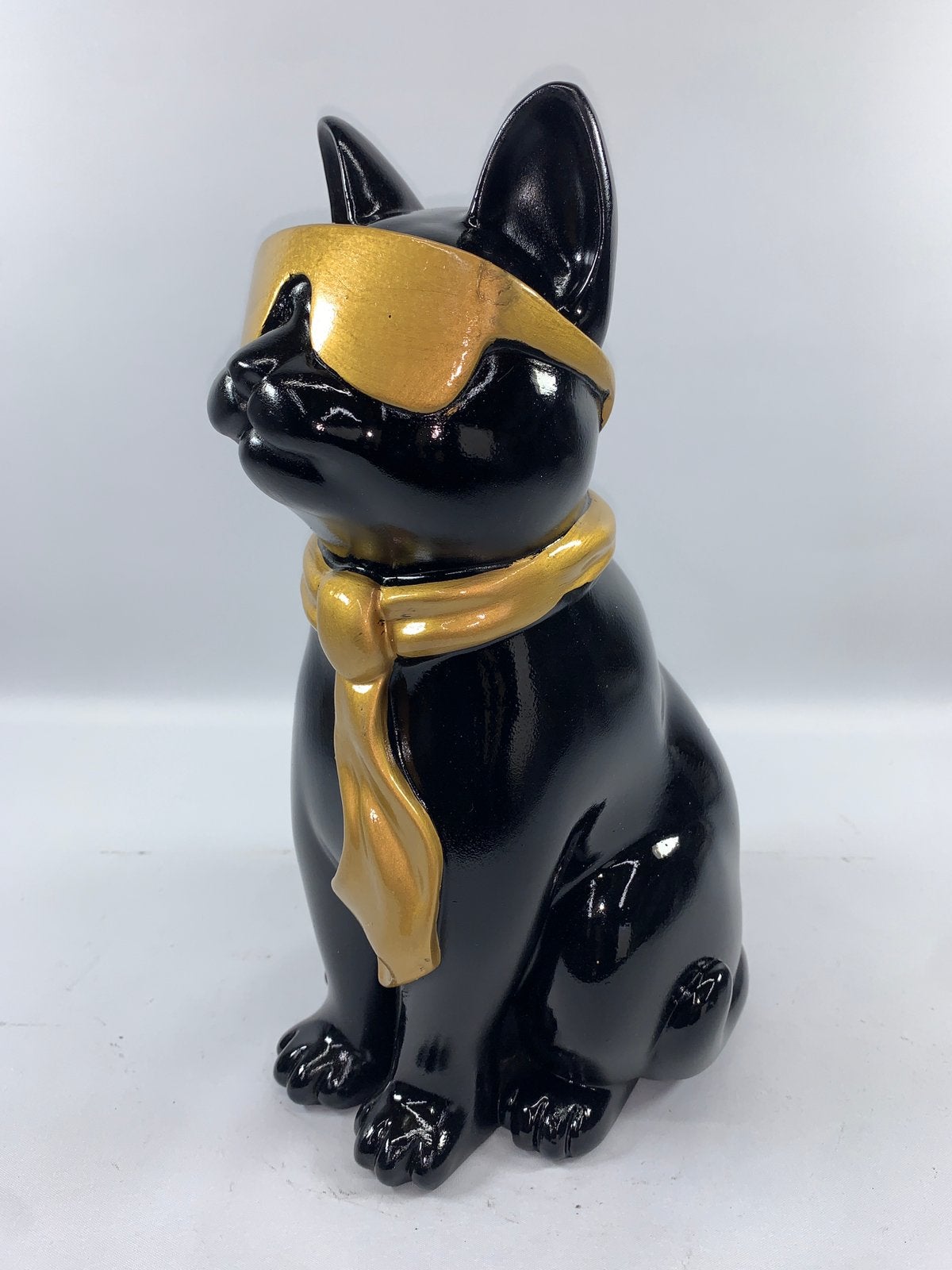 Kat met bril - Decoratie - Shabella-deco, Zwart, Shabella, Nieuw, Ophalen of Verzenden