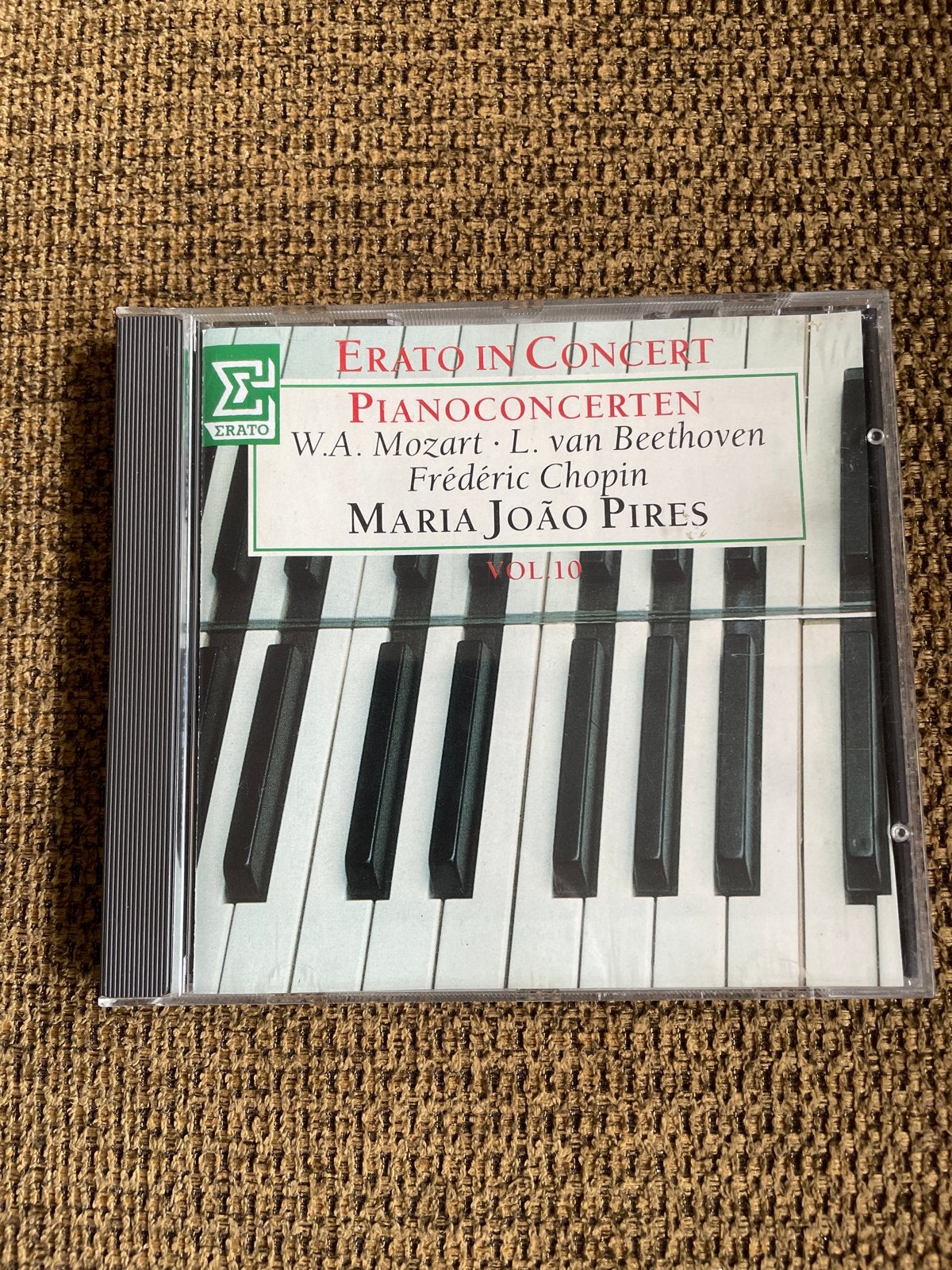 Erato In Concert Vol. 10 - Pianoconcerten, Mozart, Ophalen of Verzenden, Zo goed als nieuw, Classicisme