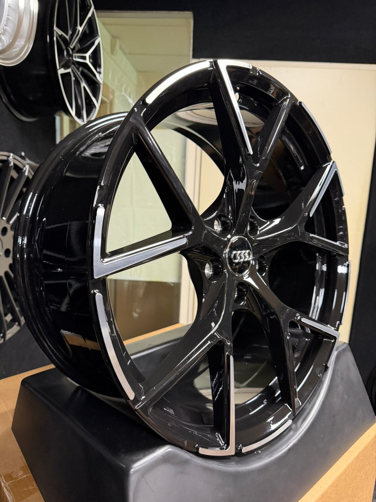 19 inch velgen voor Audi RS3 look 5x112 A3 A4 A6 Q2 Q3 VW Go, 19 inch, Velg(en), Nieuw, Ophalen of Verzenden