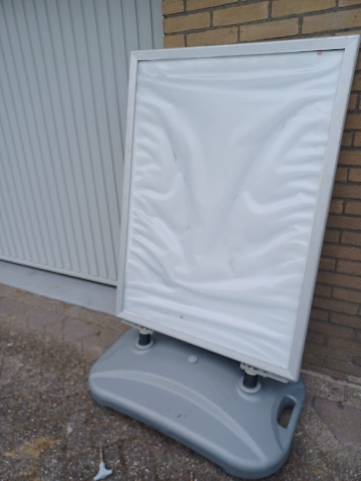 Stoepbord / Reclamebord met verzwaarde voet, Verzamelen, Ophalen