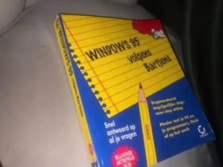 Windows 95 volgens Bartjens - Handboek, Gelezen, Besturingssystemen, Ophalen of Verzenden, Bartjens