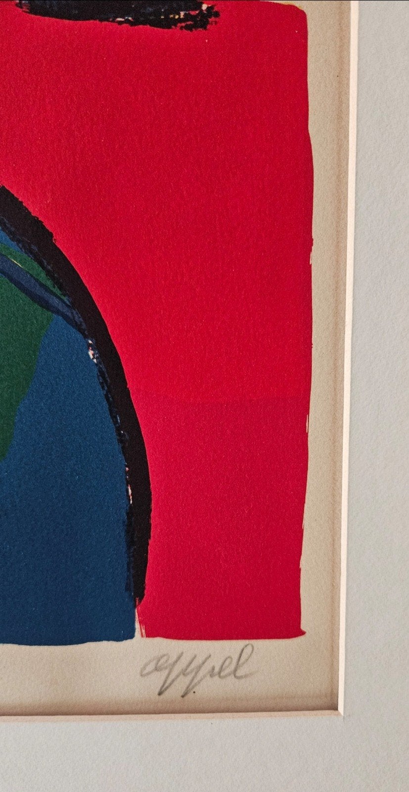 Appel, epreuve d'artiste, met potlood gesigneerd, Ophalen of Verzenden