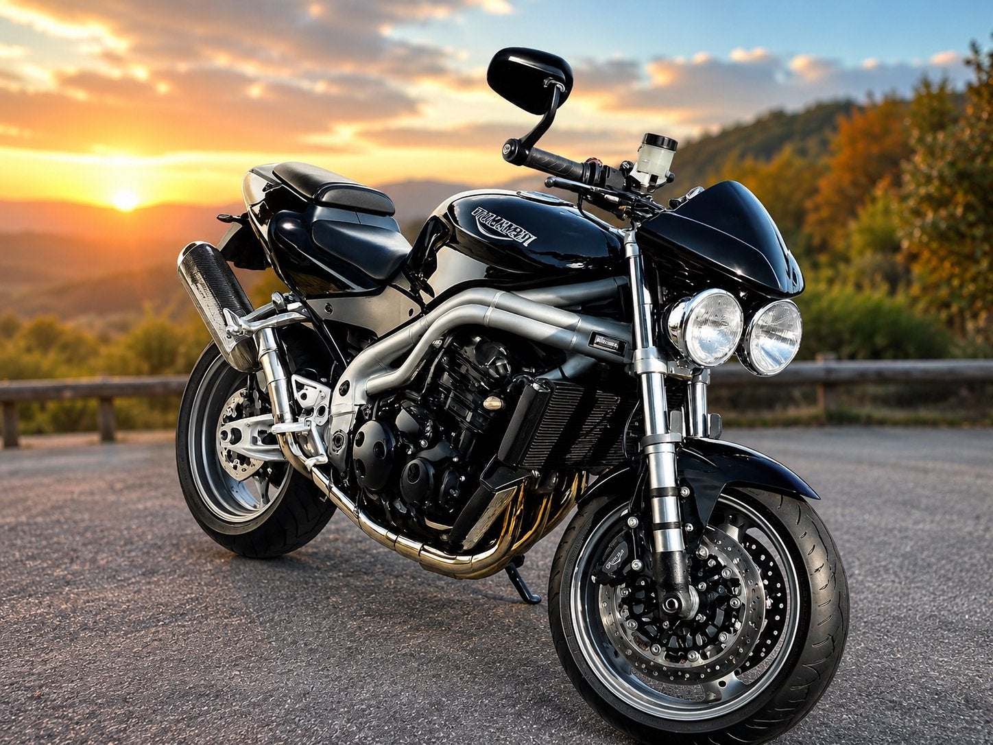 Triumph Speed Triple - Nieuwe banden en onderhoud, Motoren, Handvatverwarming, Motorrijbewijs A, Gebruikt, 3 cilinders
