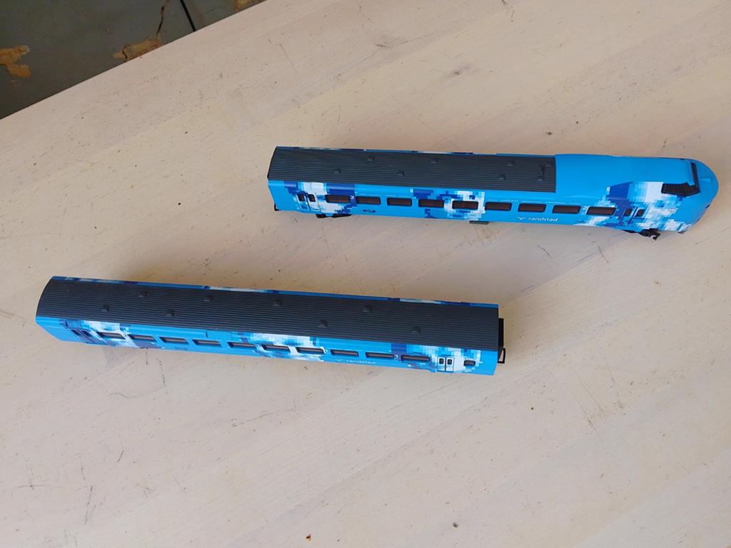 Randstad Express Trein Schaalmodel, Verzamelen, Spoorwegen en Tramwegen, Ophalen of Verzenden, Gebruikt, Trein, Overige typen