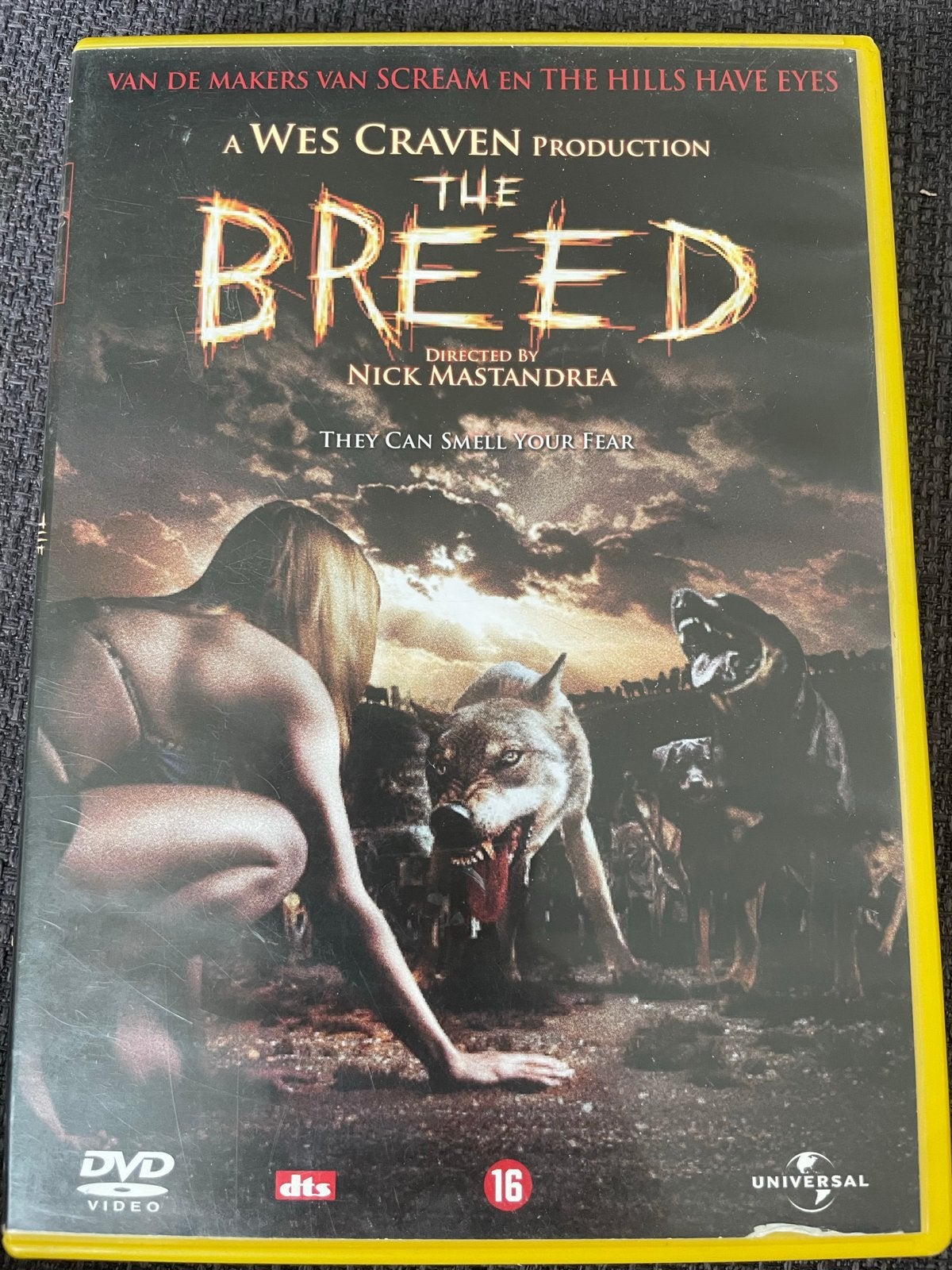 The Breed DVD - Horrorfilm van Wes Craven, Cd's en Dvd's, Dvd's | Horror, Gebruikt, Horror-komedie, Bonusmateriaal, Vanaf 16 jaar