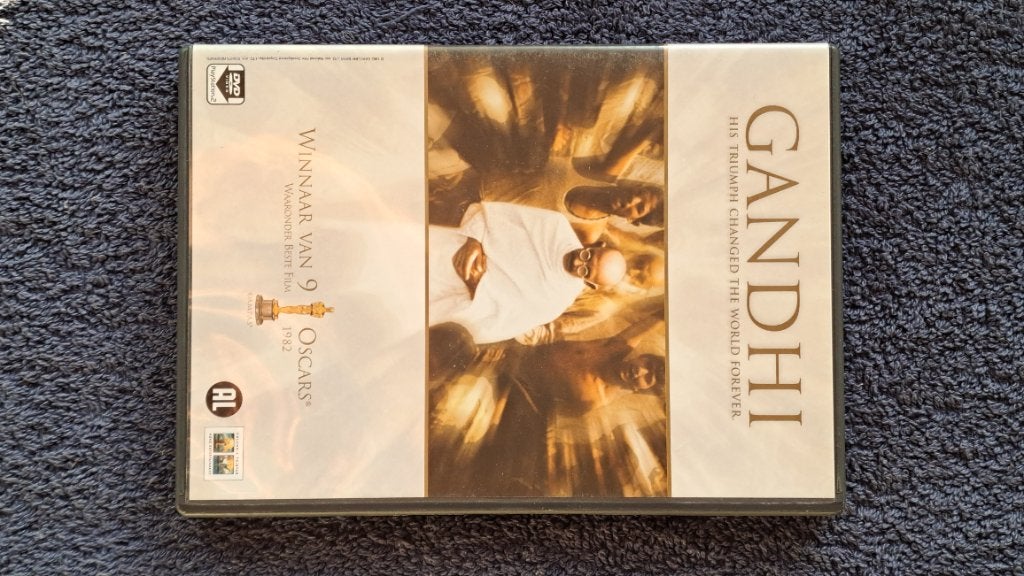 Gandhi "Ben Kingsley", Alle leeftijden, Ophalen of Verzenden, Zo goed als nieuw