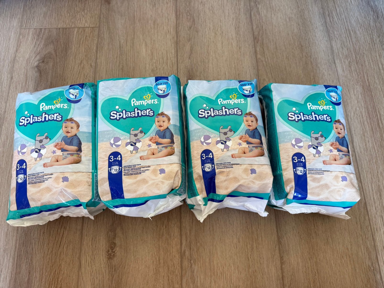 Pampers Splashers zwemluiers, maat 3-4 (6-11 kg), Kinderen en Baby's, Ophalen, Jongetje of Meisje, Nieuw, Zwemluier