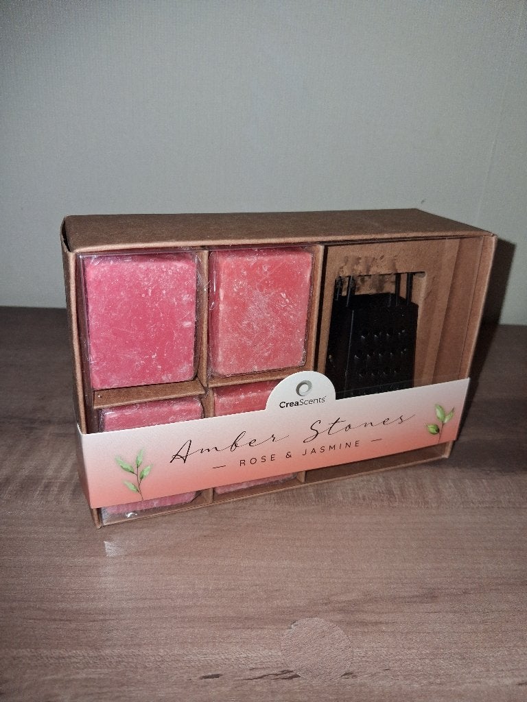 CreaScents Amber Stones set Rose & Jasmine, Ophalen of Verzenden, Nieuw, Overige materialen, Minder dan 25 cm