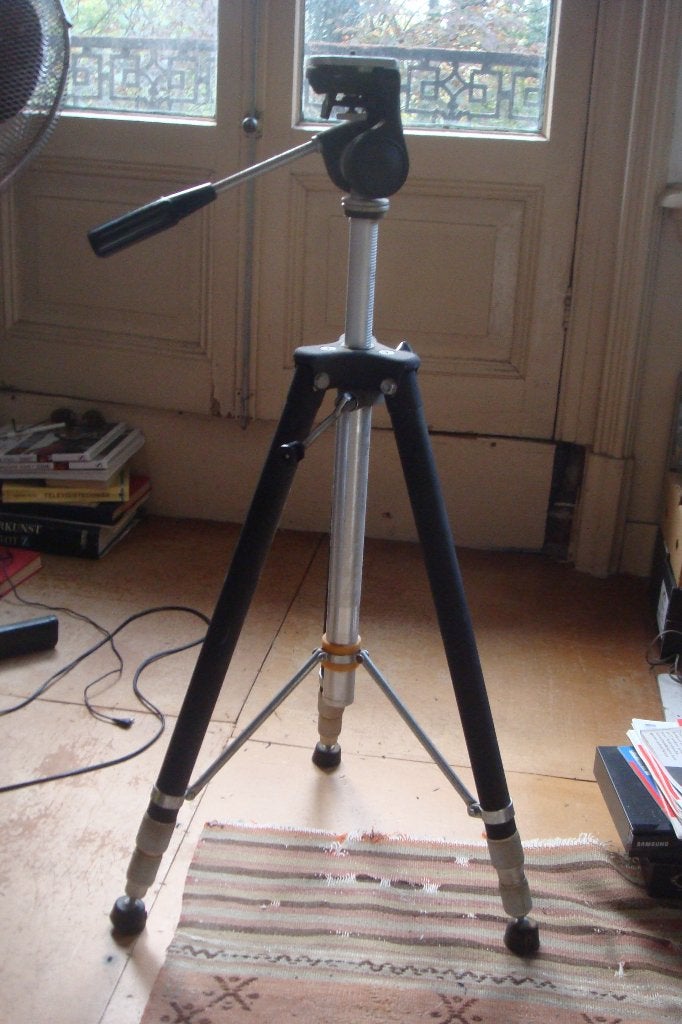 OERDEGELIJK STATIEF  MAX 170 CM., Ophalen of Verzenden, Zo goed als nieuw, 150 tot 175 cm, Driepoot