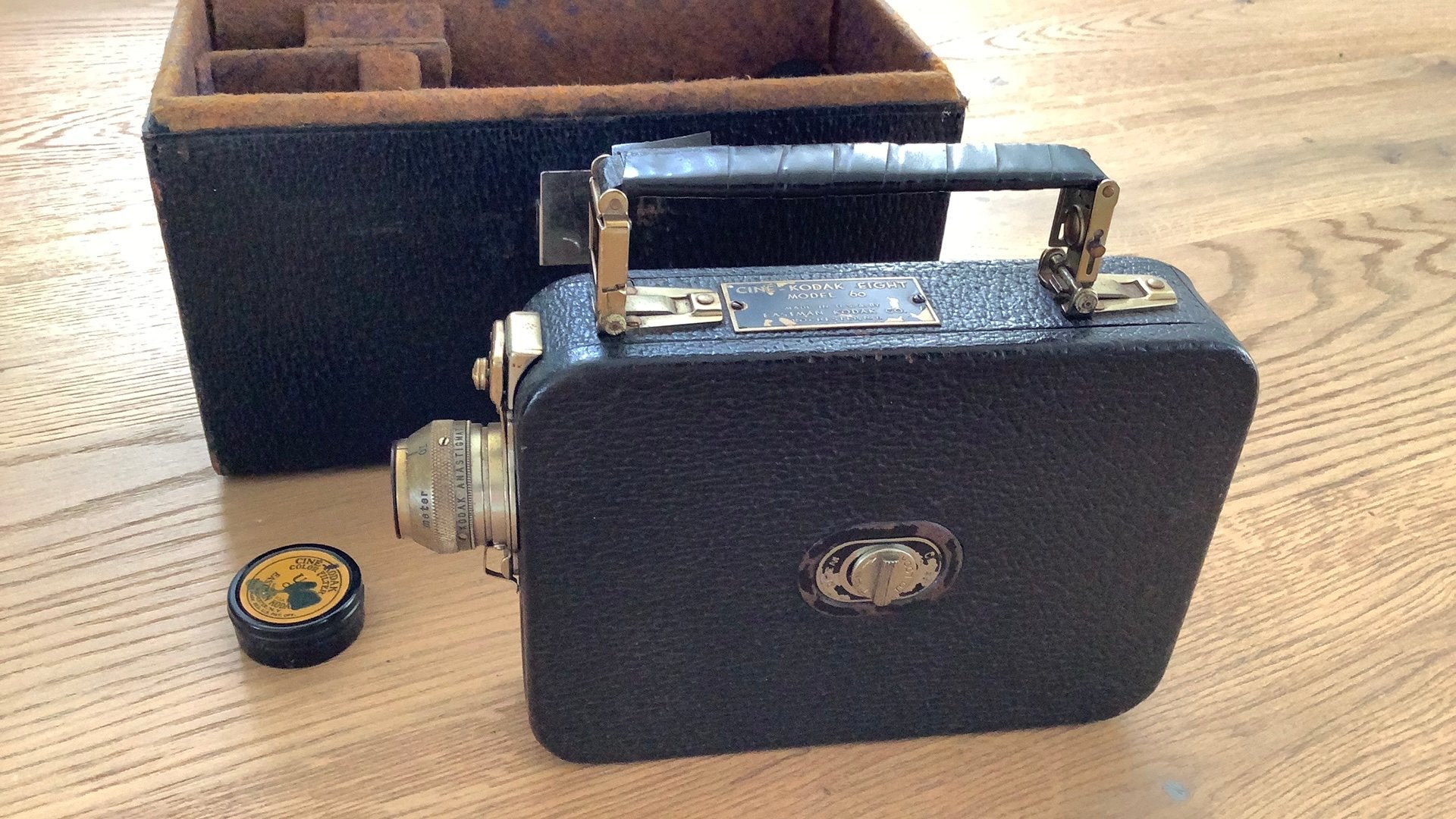 Vintage Ciné-Kodak Eight model 60 camera, Ophalen of Verzenden, Niet werkend, Compact, Kodak