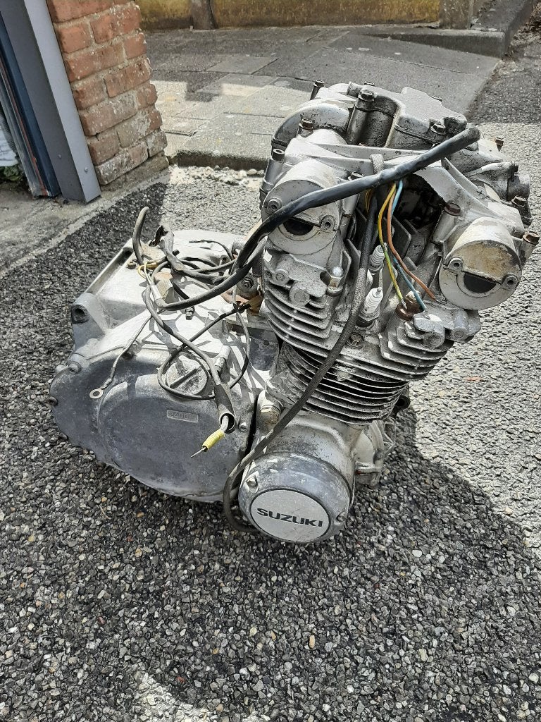 Motorblok Suzuki GS550 M Katana 1982, Ophalen, Gebruikt