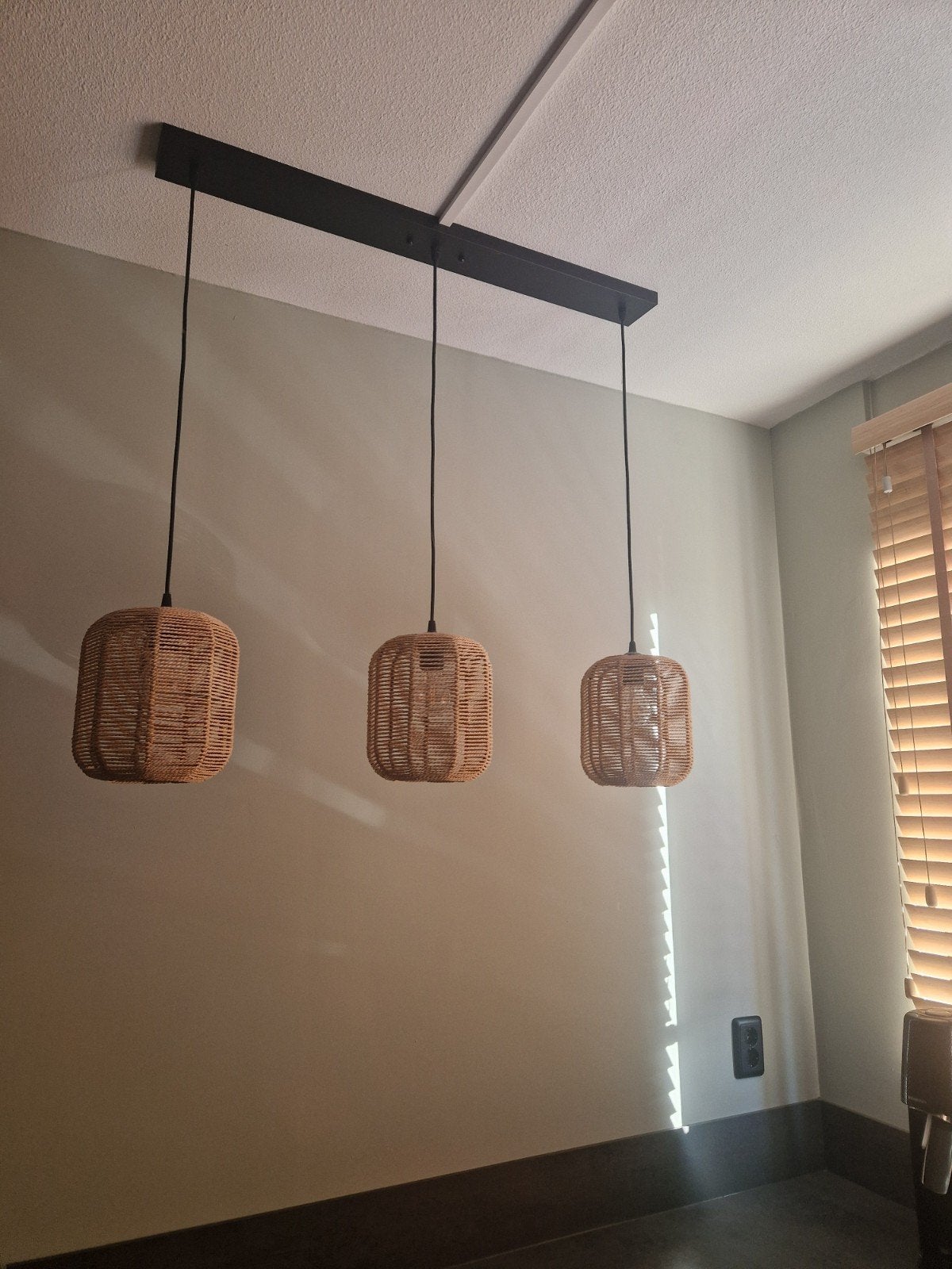 Rotan lamp (set van 3) Kwantum, Ophalen