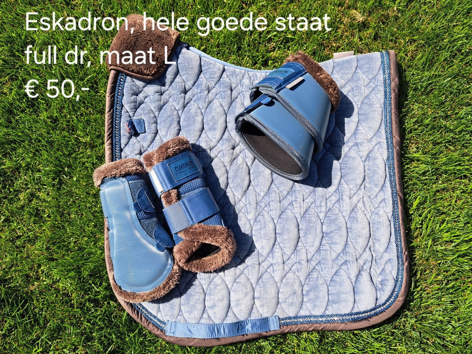 eskadron platinum set full dressuur, Dieren en Toebehoren, Ophalen of Verzenden, Dressuur