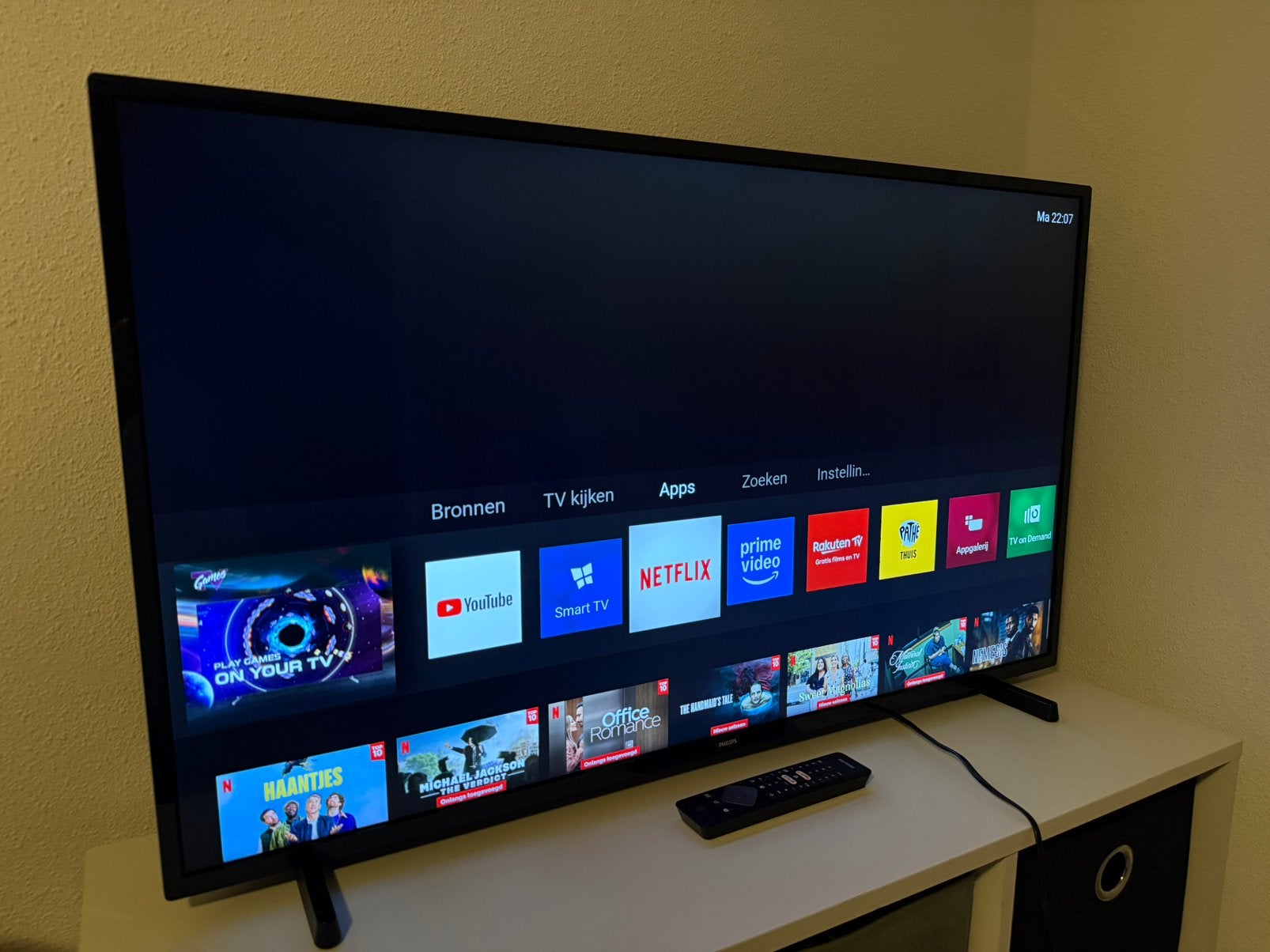 Philips 4K Smart TV - 43 inch, Ophalen, Philips, 50 Hz, Zo goed als nieuw