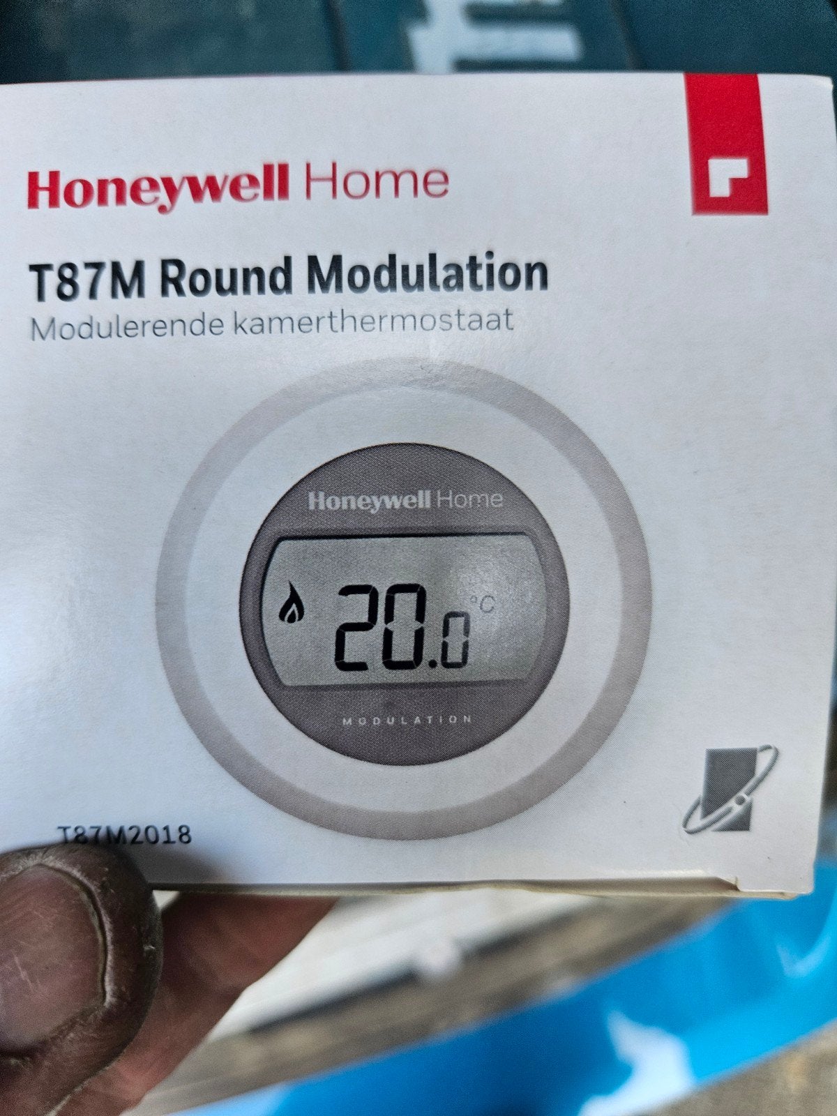 Honeywell Home T87M Round Modulation Kamerthermostaat, Ophalen of Verzenden, Slimme thermostaat, Nieuw
