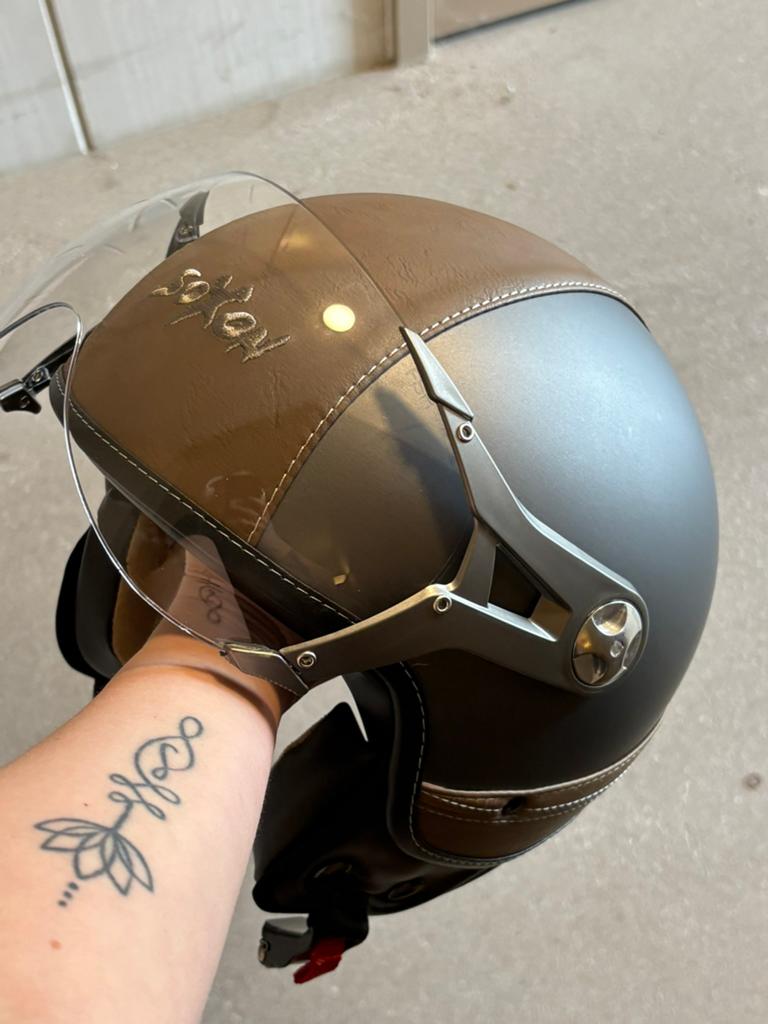 Scooter helm maat S ZGAN, Ophalen of Verzenden, Zo goed als nieuw