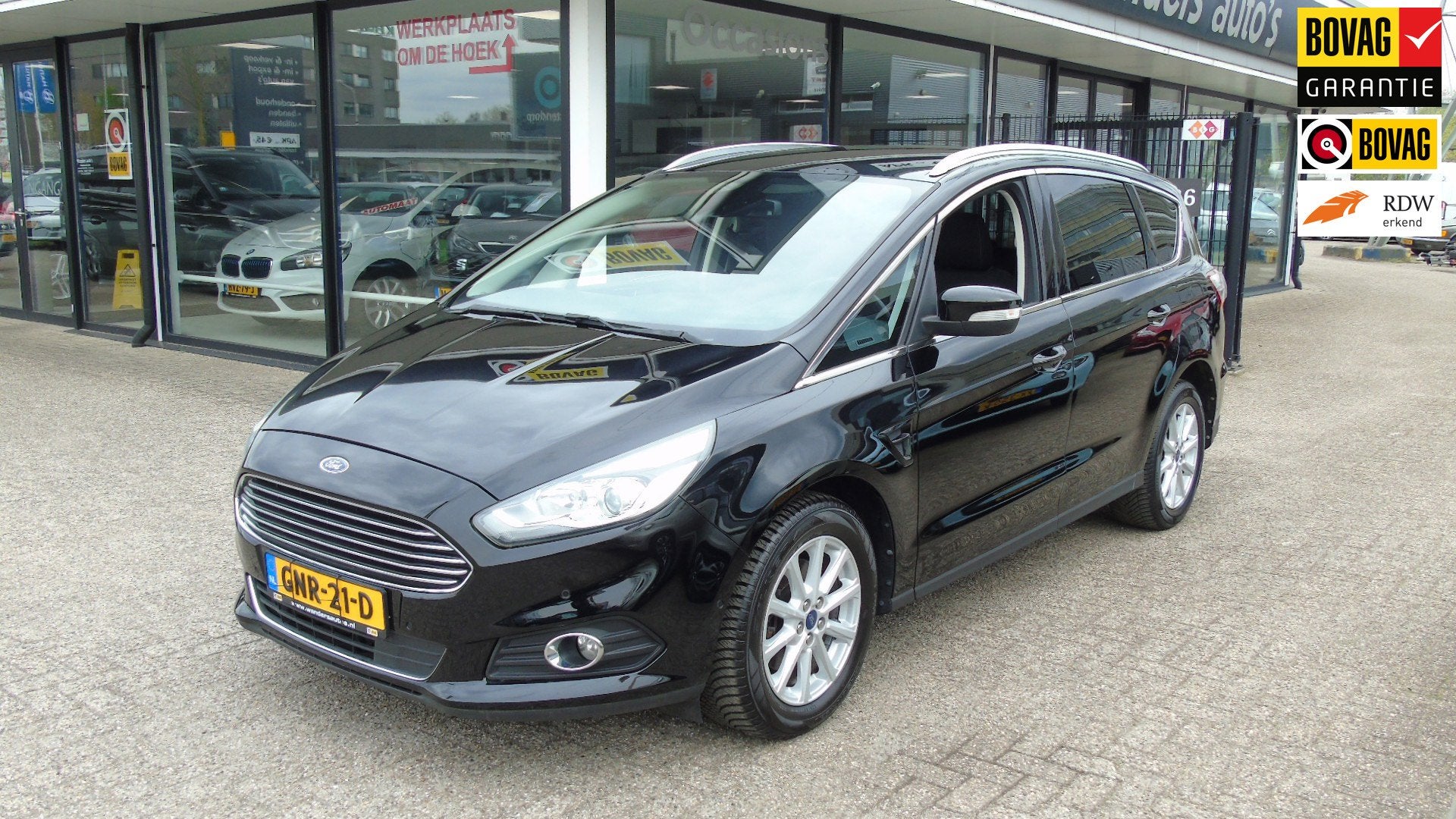 Ford S-MAX 1.5 Titanium 7p., Auto's, Ford, Voorwielaandrijving, 15 km/l, 4 cilinders, 7 stoelen