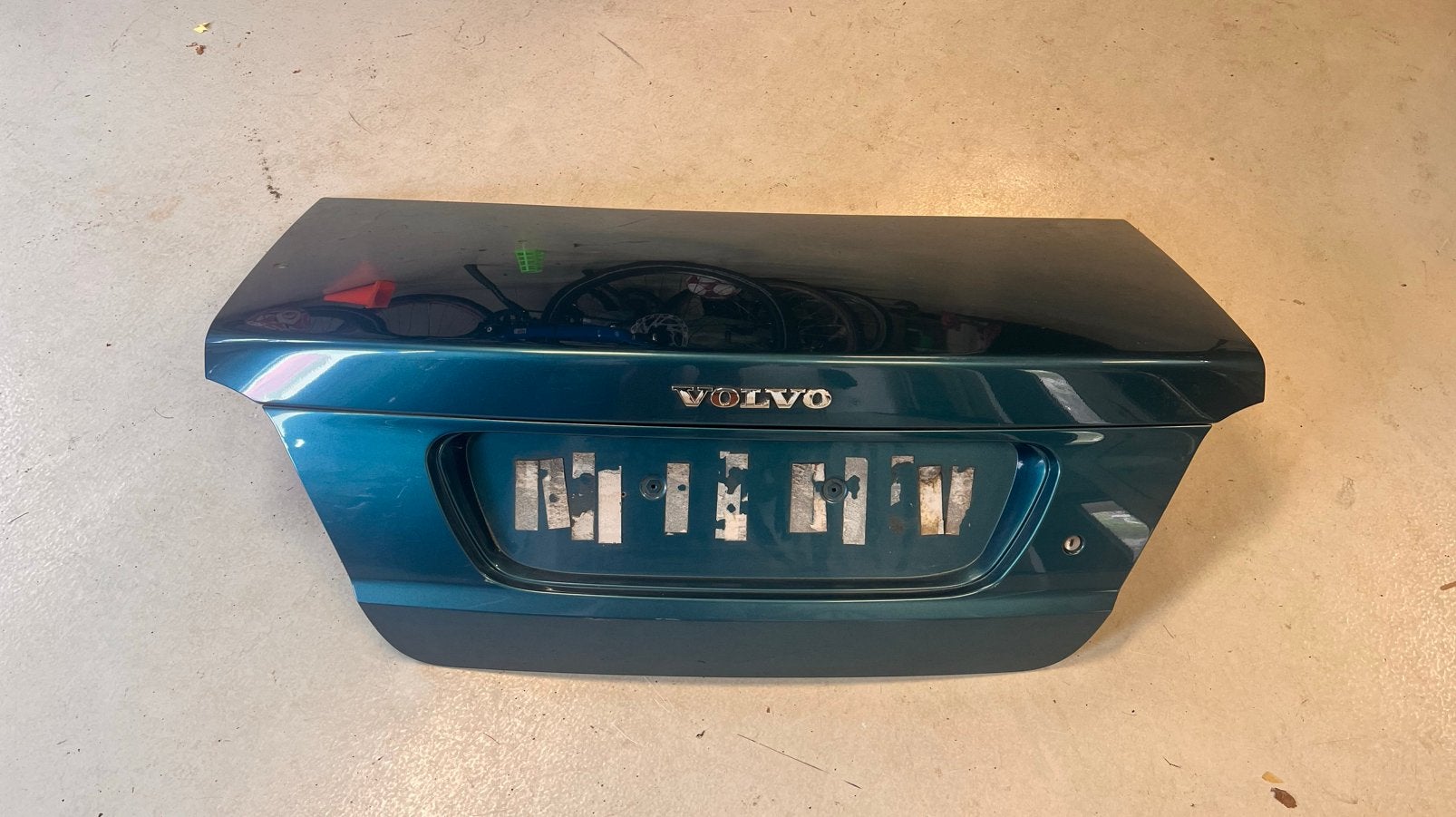Volvo C70 achterklep 1998-2005 in Turquoise 422, Ophalen, Gebruikt
