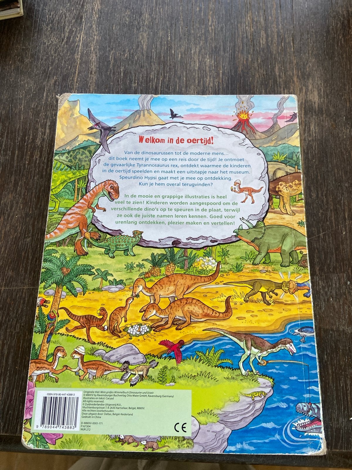 Mijn Grote Dino Kijk- en Zoekboek - Welkom in de oertijd!, Non-fictie, Jongen of Meisje, Ophalen of Verzenden, Zo goed als nieuw
