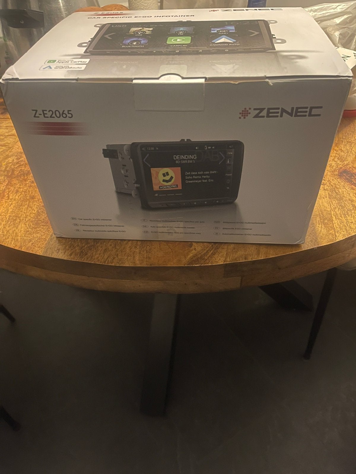 ZENEC Z-E2065 9” CarPlay /AndroidAuto /DAB+ inbouw mogelijk, Ophalen of Verzenden, Nieuw