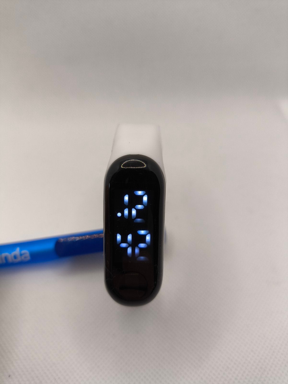 Leuke witte digitale horloge, Ophalen of Verzenden, Wit