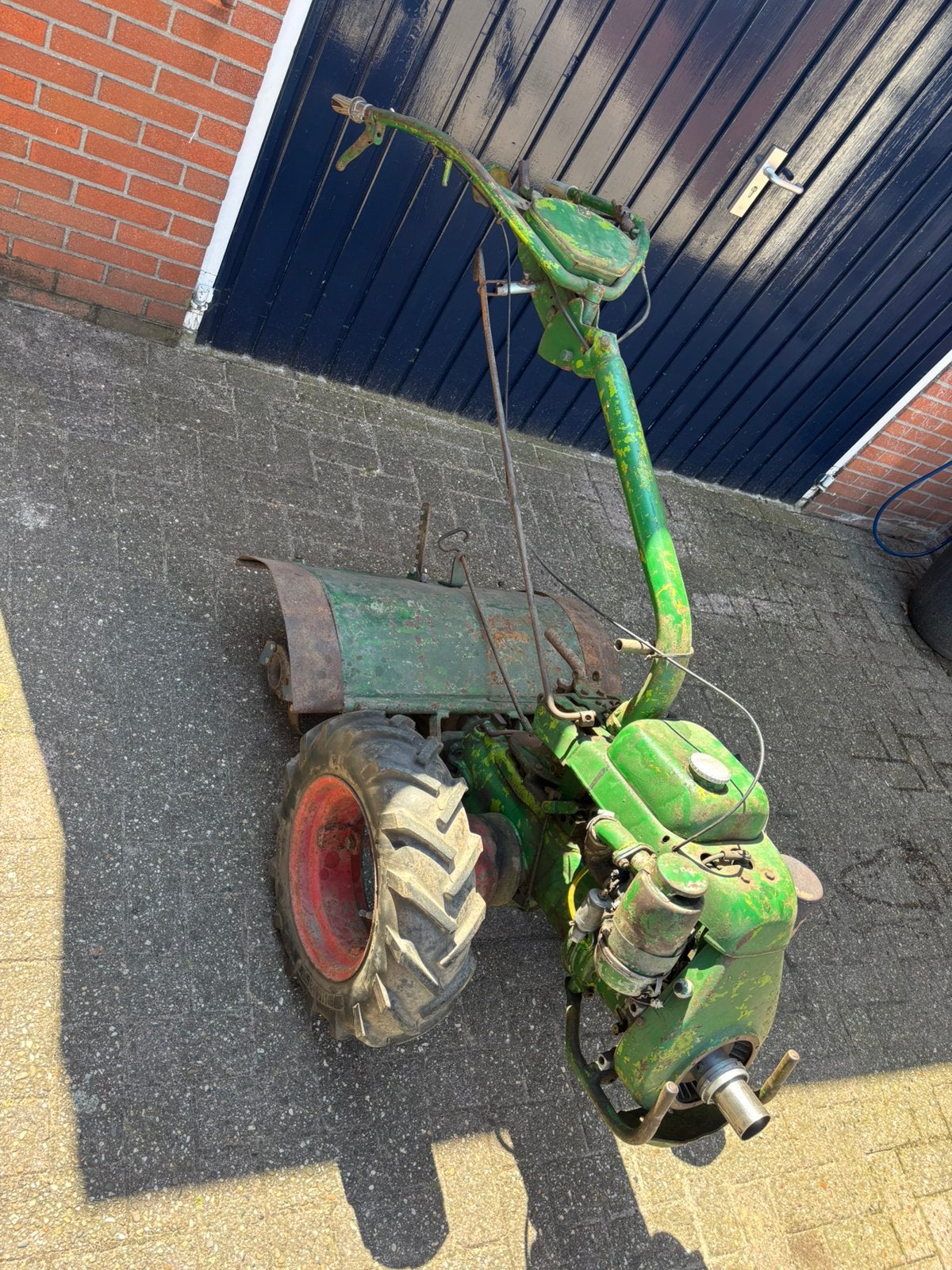 agria 1700 tuinfrees tuinmachine spitmachine, Ophalen, Gebruikt