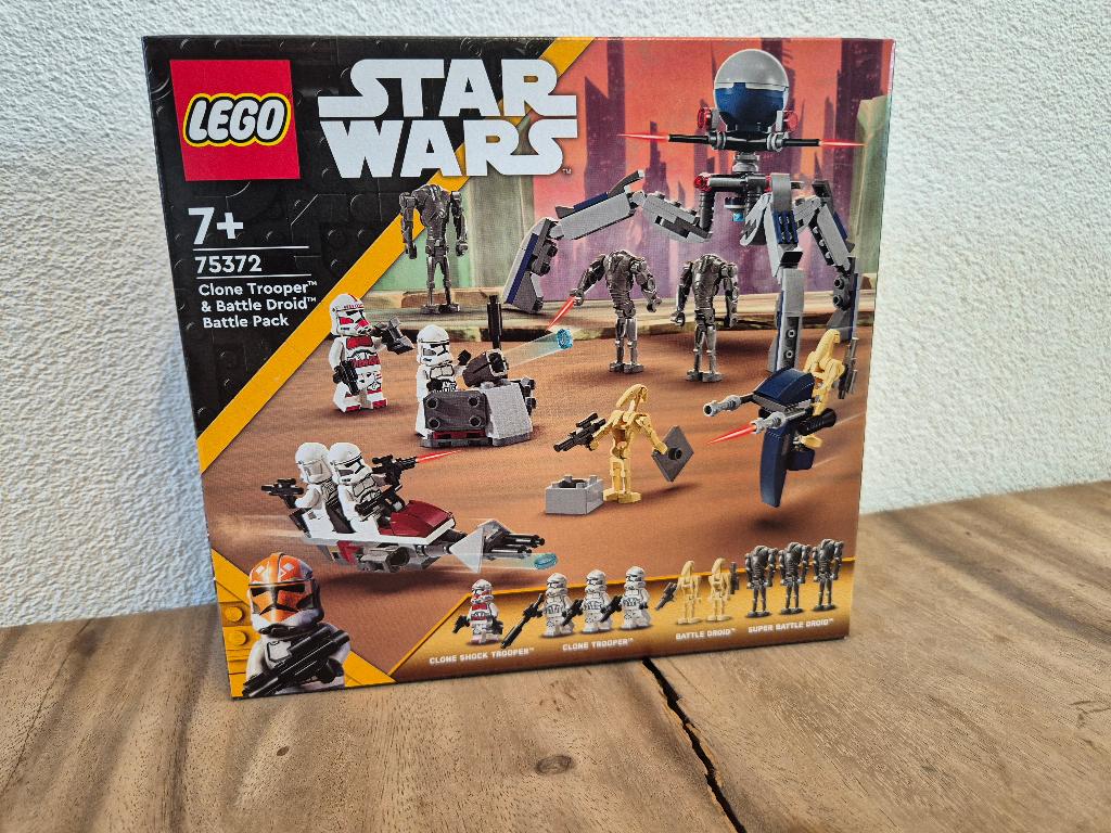 Lego Star Wars 75372 Clone Trooper& Battle Droid Battle Pack, Lego, Lego, Nieuw, Ophalen of Verzenden