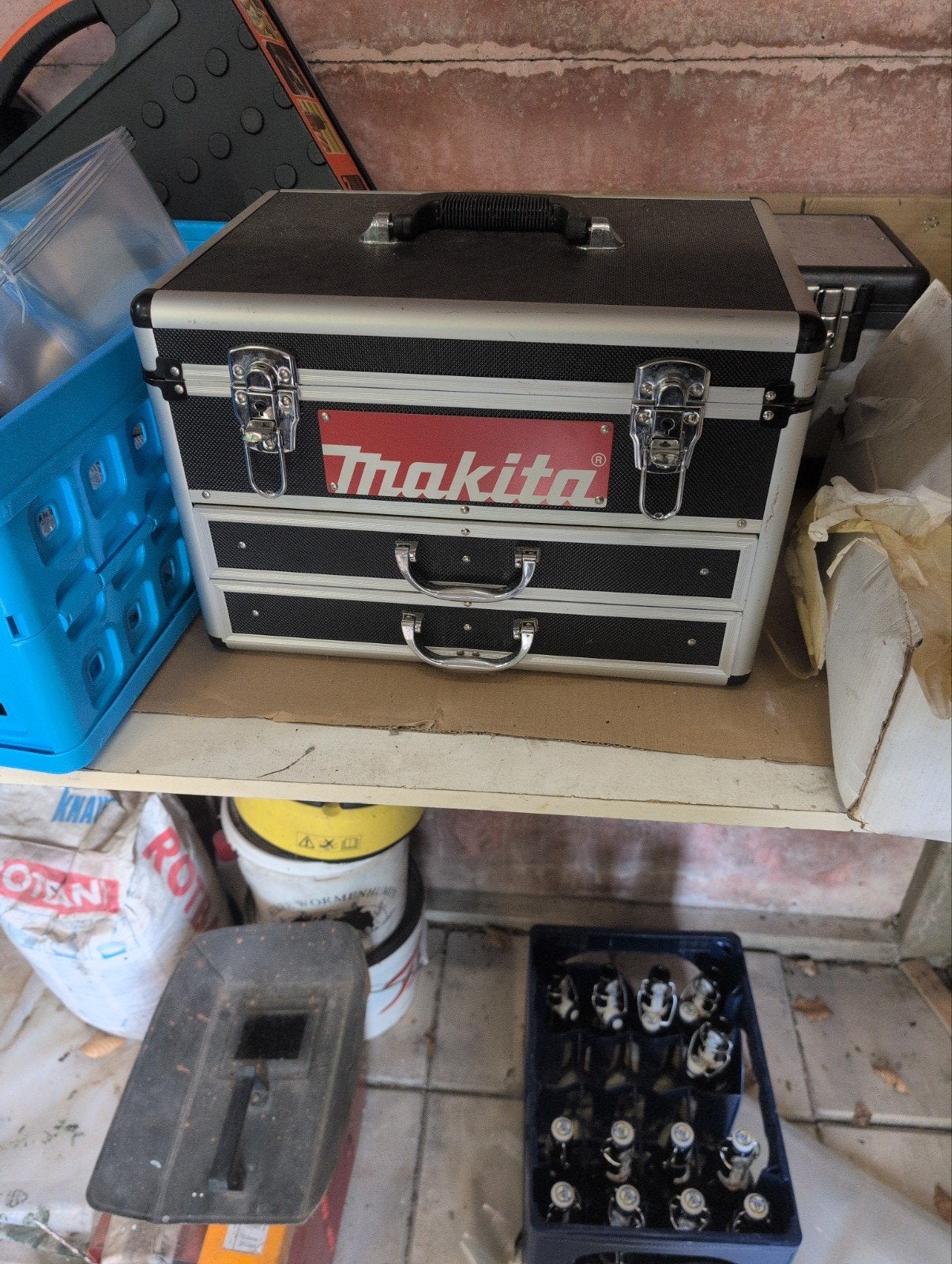 Makita gereedschapskist met lades en sleutels, Doe-het-zelf en Verbouw, Ophalen of Verzenden, Gebruikt