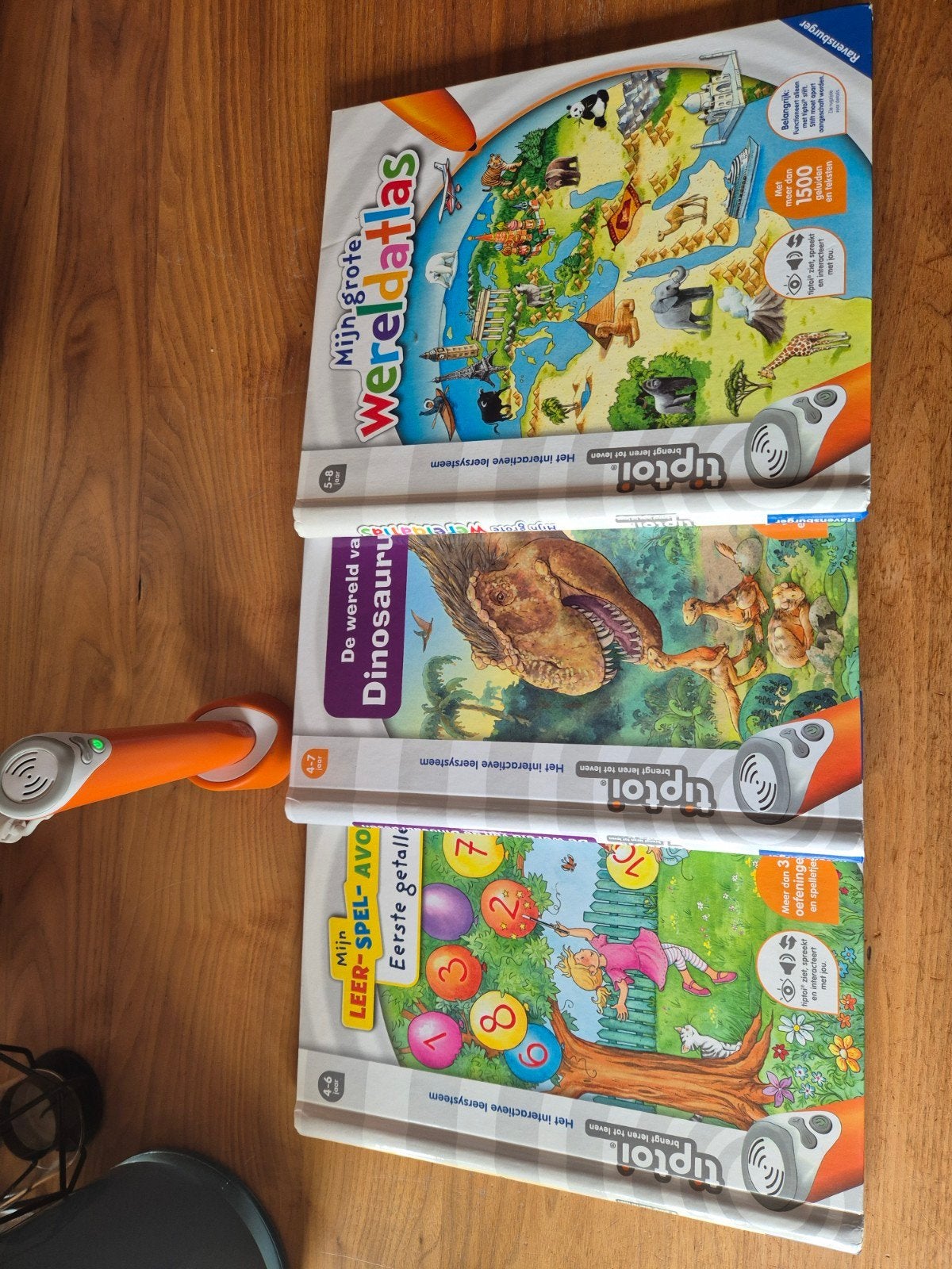 Tiptoi Starterset met 3 boeken en stift, Ophalen, Zo goed als nieuw, Ontdekken, Met geluid