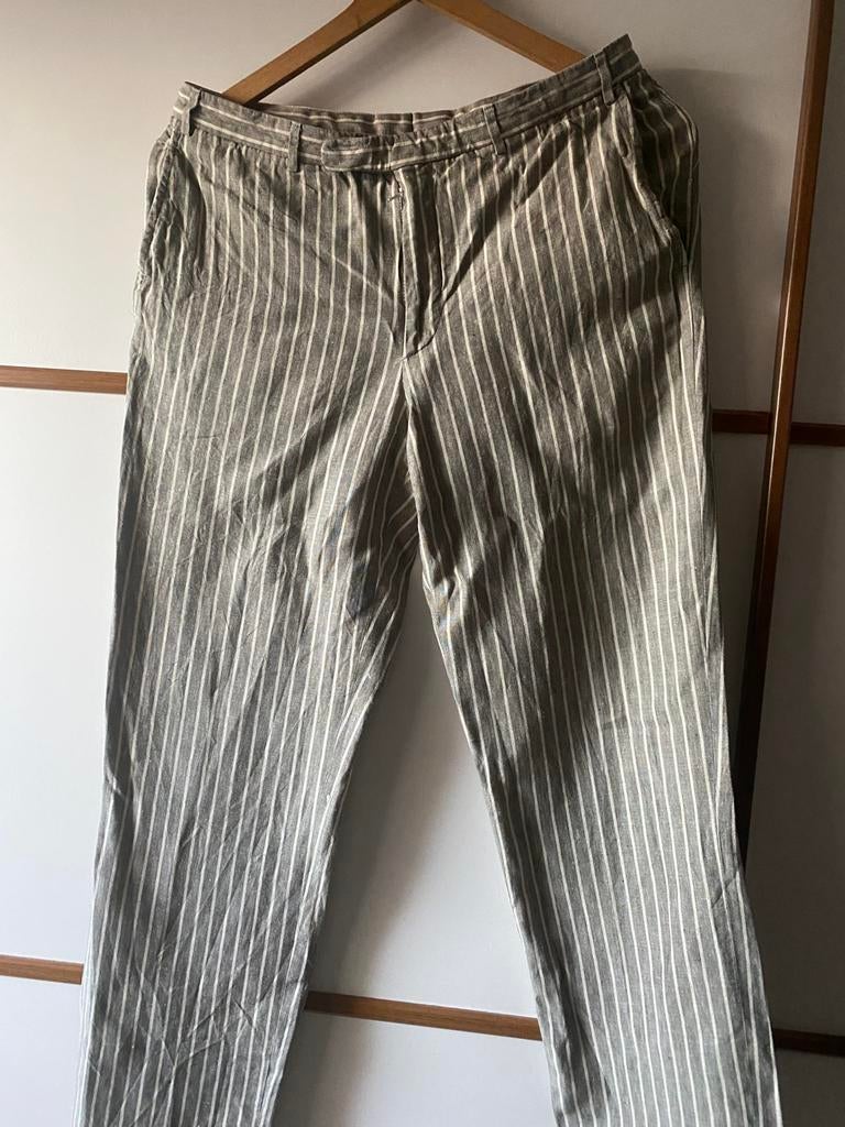 Linnen broek., Kleding | Dames, Ophalen of Verzenden, Zo goed als nieuw, Maat 38/40 (M), Lang