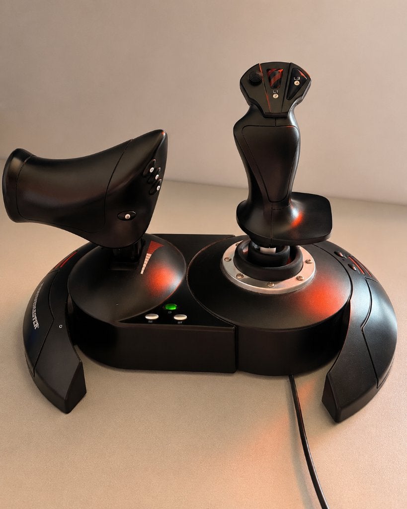 Thrustmaster Joystick en Throttle, Ophalen of Verzenden, Zo goed als nieuw, Thrustmaster