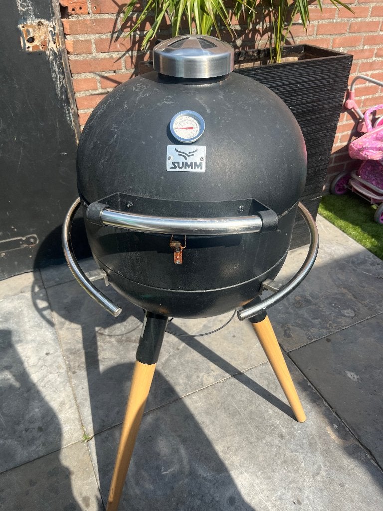 Summ egg bbq, Ophalen, Gebruikt