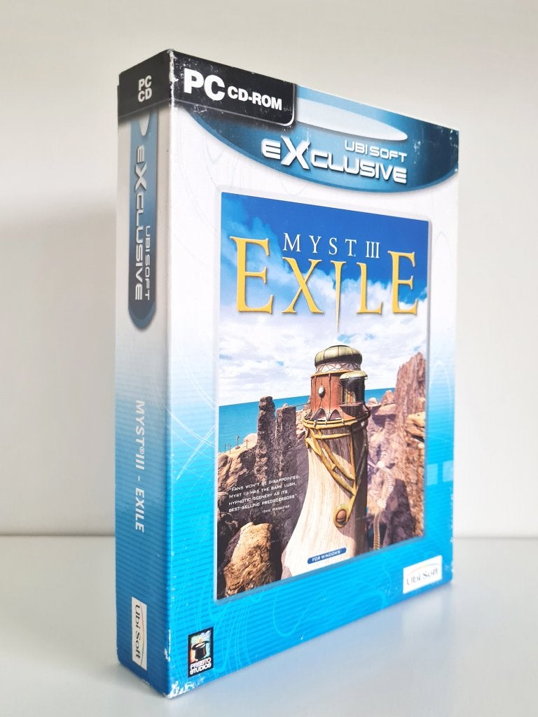 Myst III: Exile - PC Small Box, Puzzel en Educatief, 1 speler, Ophalen of Verzenden, Zo goed als nieuw