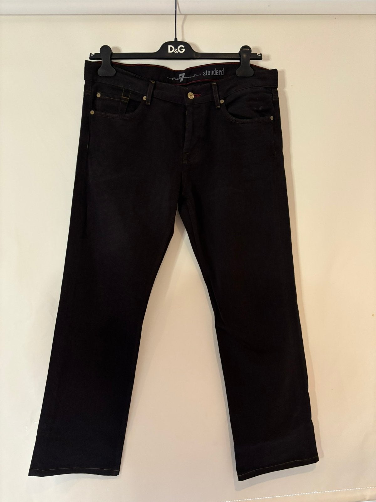 7 for all mankind jeans maat 32 donkerbruin, Ophalen of Verzenden, Zo goed als nieuw, Overige kleuren, W30 - W32 (confectie 38/40)