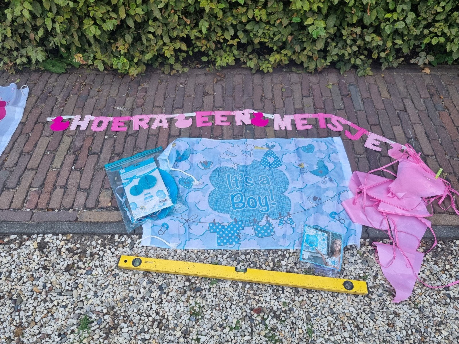 feestartikelen getrouwd/meisje, Eén persoon